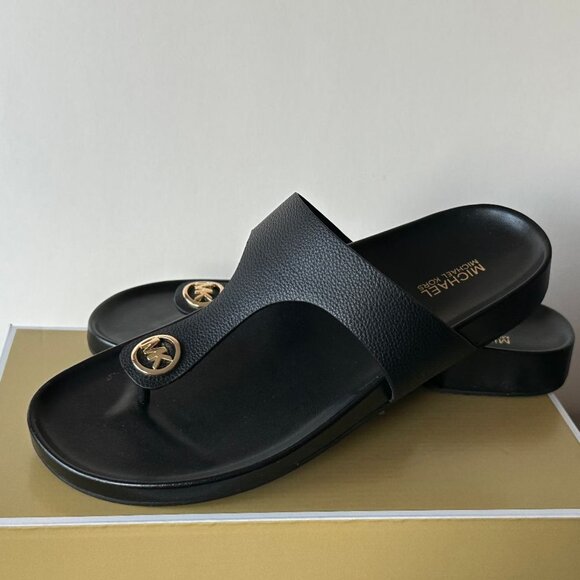 NIB Michael Kors Ellis Molded Thong Sandals size 8 - Picture 1 of 4